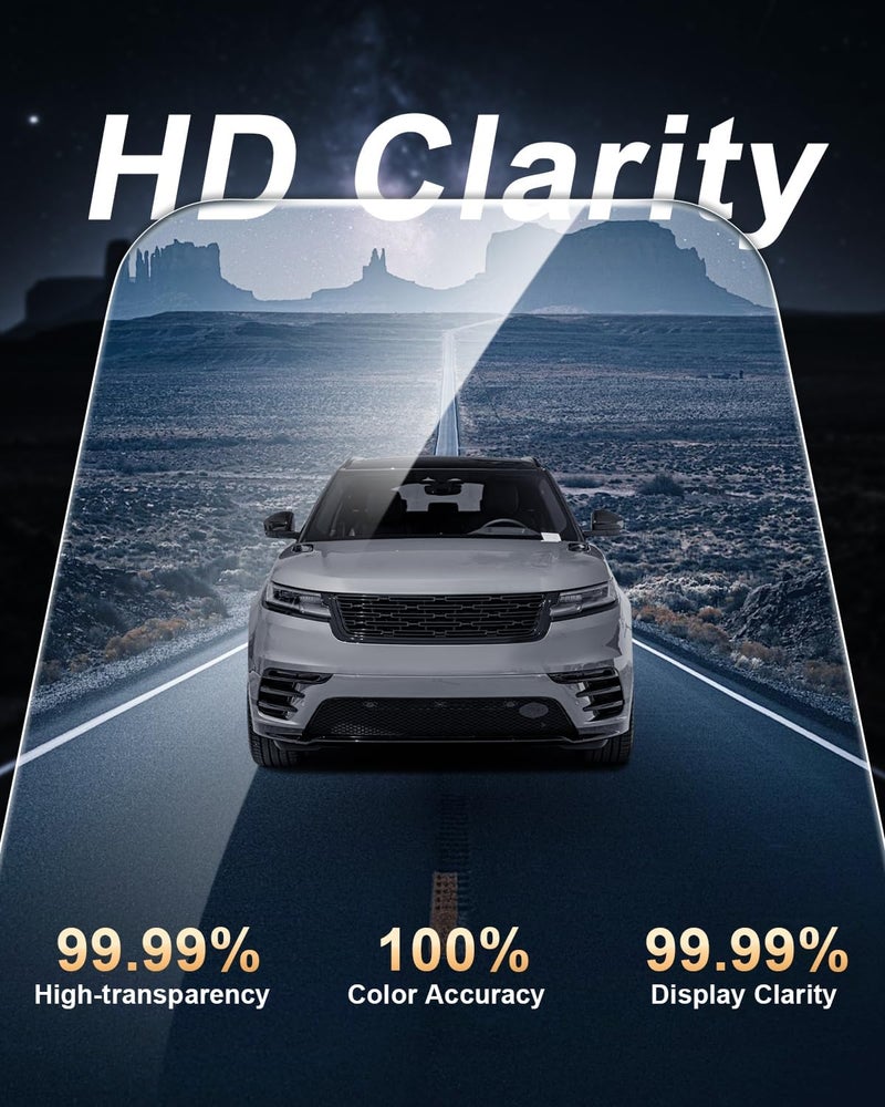 EcoZen Screen Protector For 2024-2026 Range Rover Velar/Evoque - 11.4-Inch Touchscreen Tempered Glass Film For 2024-2026 Range Rover Velar/Evoque Accessories Anti-Fingerprints - Image 3